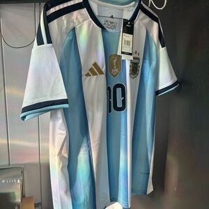 Adidas Argentina Lionel Messi jersey